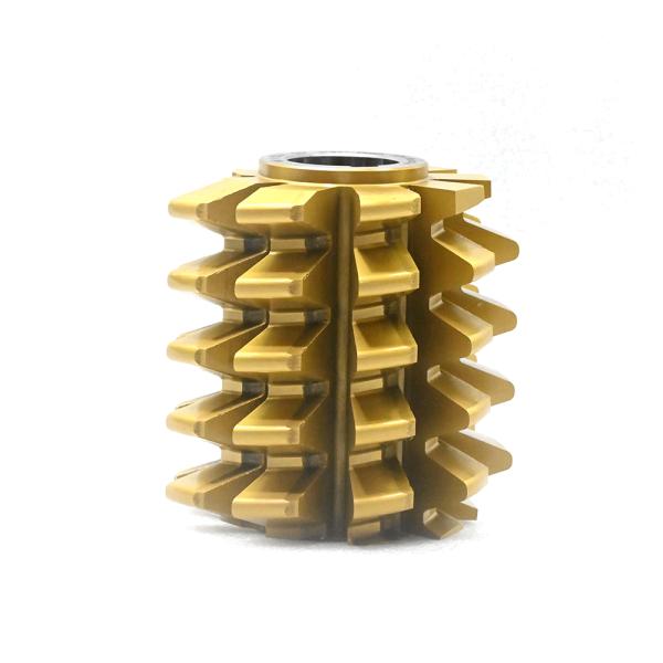 Finishing single-start hobbing cutters for cylindrical involute gears 125x132x40 20° (4° 27) TIN  C