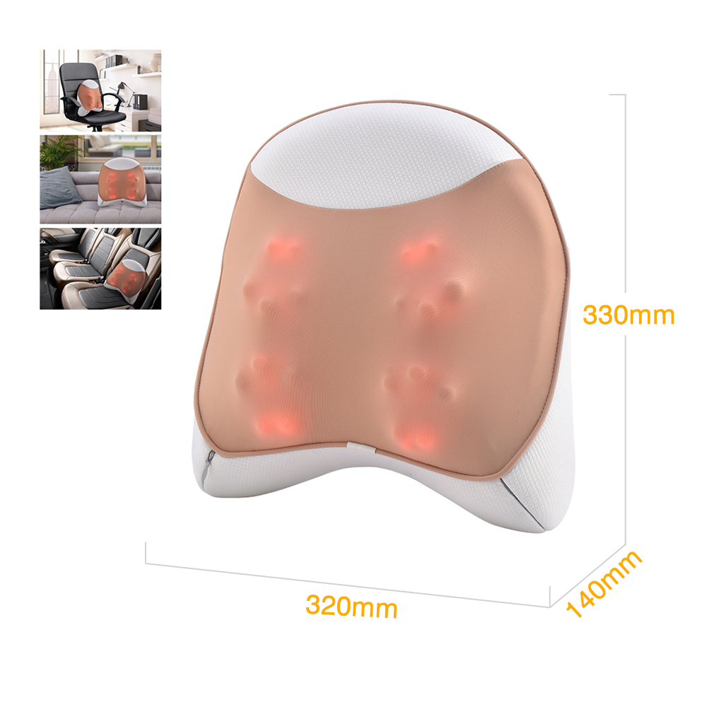 2025 Waist and Abdomen Massager Office Chair Lumbar Back Support Strap Cushion