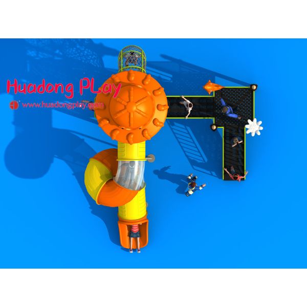 Promotional Water Park Playground Equipment Plastic Reliable Long Life Span