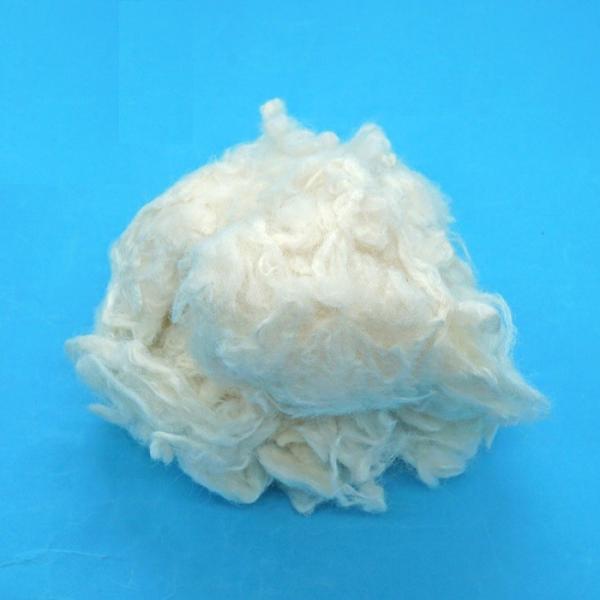 Grade AAA Pure White Lyocell Staple Fiber Excellent Wet Absorption Wearing Comfort