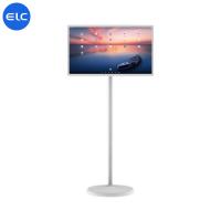 Écran mobile et réglable de Livestream, écran intelligent de TV pour le travail ou étude en ligne