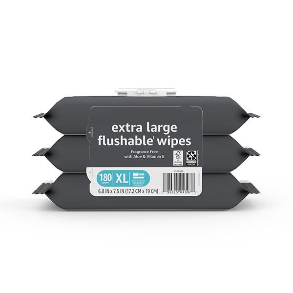 No Fragrance Plastic Free Flushable Wet Tissue Paper For Toilet FSC Certified
