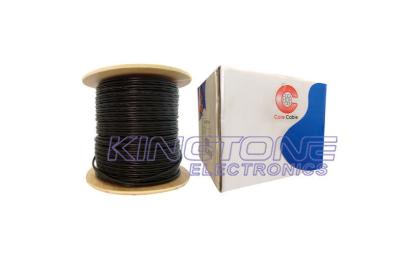 20 AWG BC Conductor with 7 × 0.37mm BC Power RG59/U CCTV Coaxial Cable CMR Rated PVC
