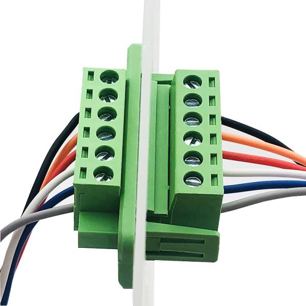 5.08mm Feed Through Terminal Blocks Wiring Harness Cable Assembly Customized Service