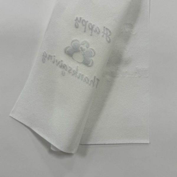Gold Foil Airlaid Paper Napkins 33*40cm 2 Ply Dust Free Food Safe