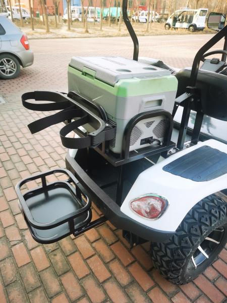 4 Wheel Street Legal Family Electric Off Road Utility Golf Cart 8 Seater With Storage Box