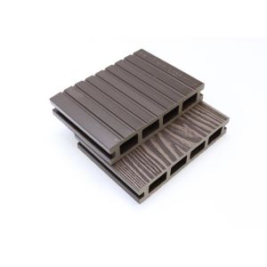 Panneau de plate-forme composé en plastique du plancher WPC de WPC en bois extérieur de Decking