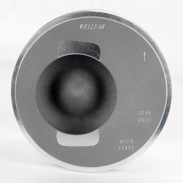 Pistões do motor diesel do CKS PVD 114mm para o jogo do pistão de Cummins 6CTAA300