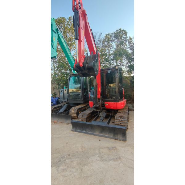 5000 KG Machine Weight Used KUBOTA KX163 Mini Excavator with Original Hydraulic Valve