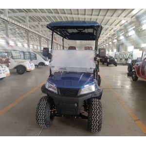 Роскошные свинцовые батареи 4-местная электрическая тележка для гольфа Основное туристическое транспортное средство Доступная цена