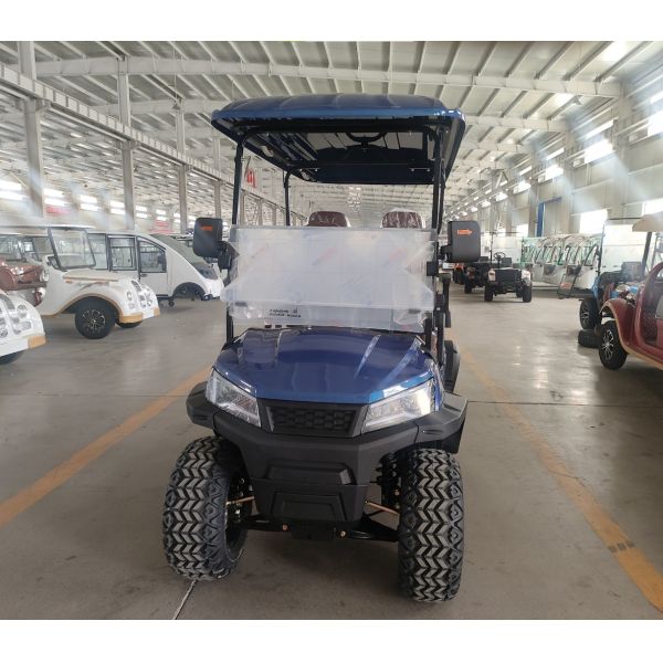 Роскошные свинцовые батареи 4-местная электрическая тележка для гольфа Основное туристическое транспортное средство Доступная цена