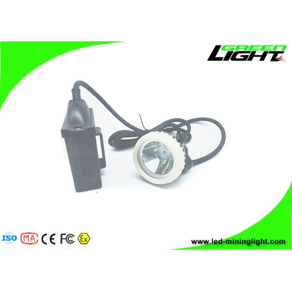 10000Lux LED Miners Cap Lamp Rechargeable Lithium Battery 1.67W 6600mAh ABS PC Waterproof