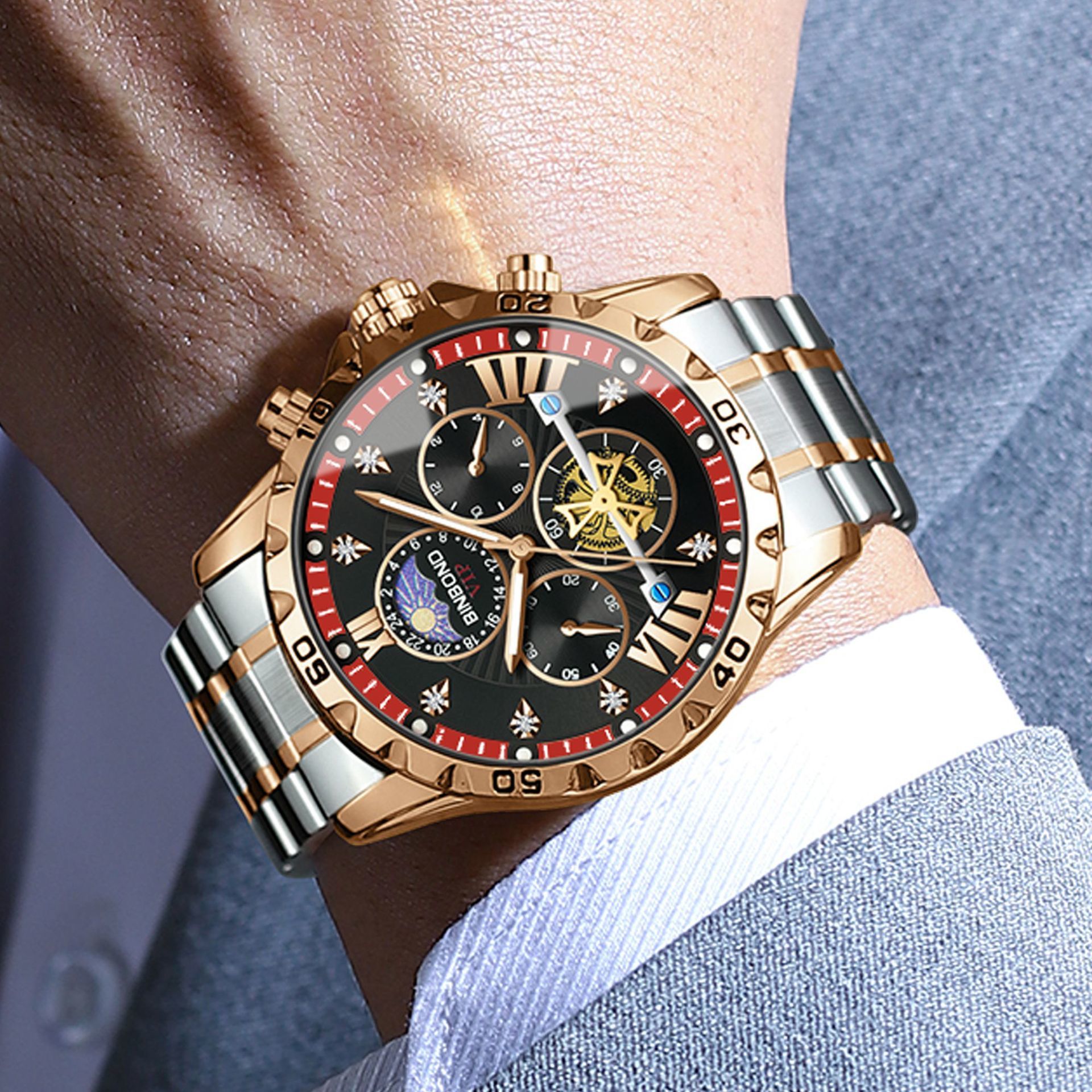 Classic Traditional Business Wristwatch Featuring Quartz Movement and Elegant Design Ideal for Professionals Seeking Timeless Accessories