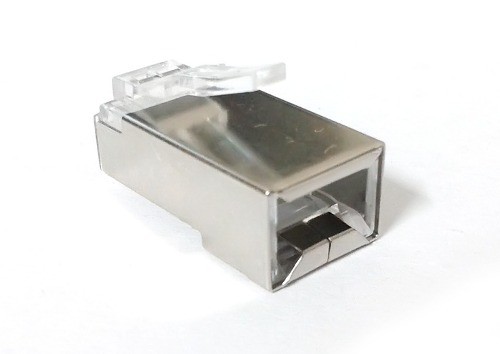 Модульный род аксессуаров Кат6 кабеля сети Рдж45 мужской для аудио видео