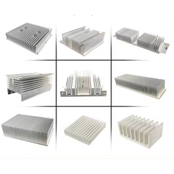 Машинные теплоотсасыватели с CNC анодированные теплоотсасыватели Алюминиевая экструзия OEM Маленькая партия