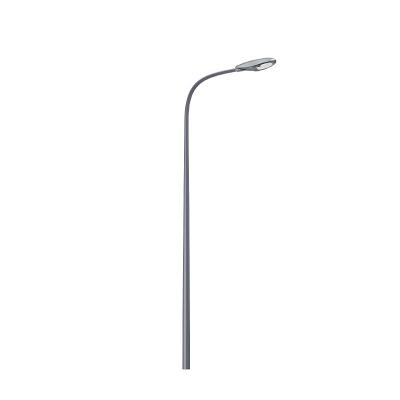 Hexagonal Q235b Galvanised Street Light Pole , Solar Highway Light Poles