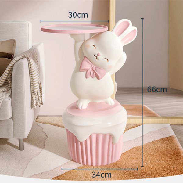 Милая настольная лампа кролика для комнаты детей исследования комнаты прожития спальни