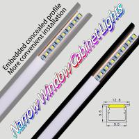 Barra de luz linear para armários recuados comprimento cortável a cada 3 LEDs