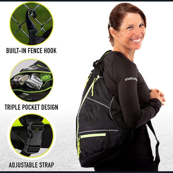 Women / Men'S Pickleball Backpack Bag Adjustable Sling Bag OEM / ODM