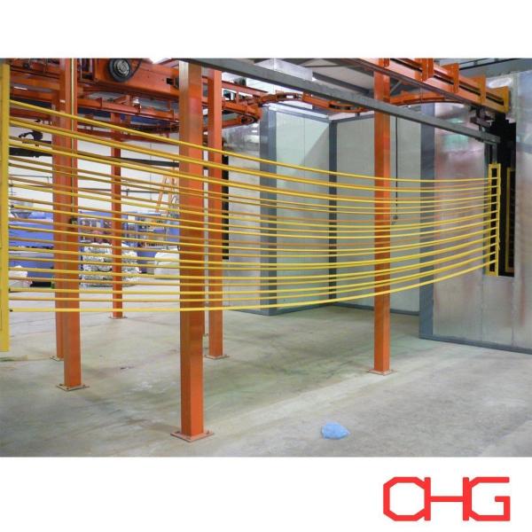 Customizable Powder Coating Machine for Profiles with Electrostatic Spray Guns