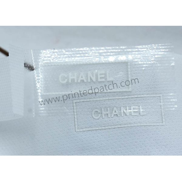 Black Luggage Backpack Silicone Heat Transfer Logo OEKO-TEX 100