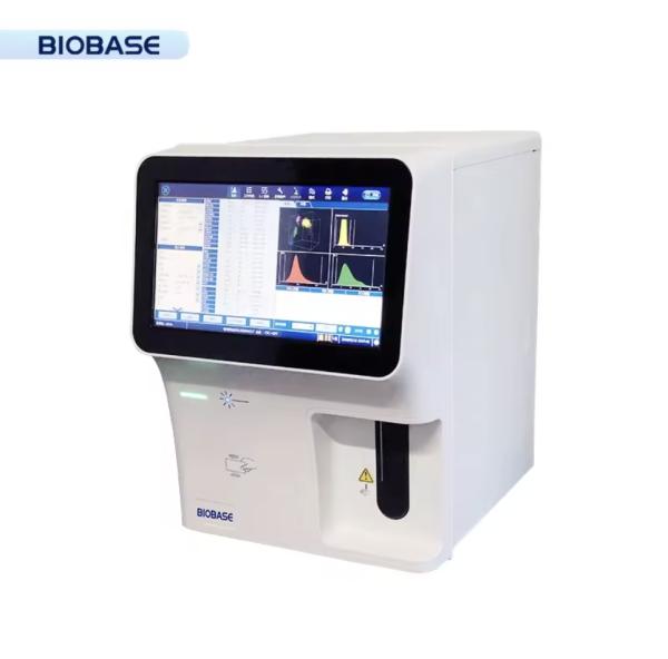 BIOBASE Portable Automated Hematology Analyzer with 60 Tests/Hour and 8 Inch Touch Screen for Laboratory Blood Analysis