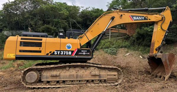 Used SANY SY375H Crawler Excavator 37.5t 212kW Shanghai