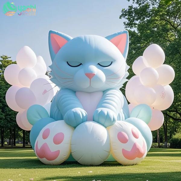 3D Waterproof Nylon Fabric Inflatable Models For Parks Outdoor Festival Activities