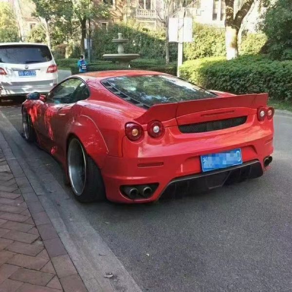 Nuevo producto para el Ferrari F430 Wide Body Body Kit F430 Actualización a LB Wide Body