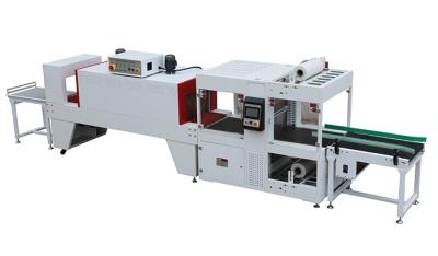 PE Straight Carton Automatic Sleeve Wrapping Machine 20 Pcs/Min Shrink Wrap Tunnel