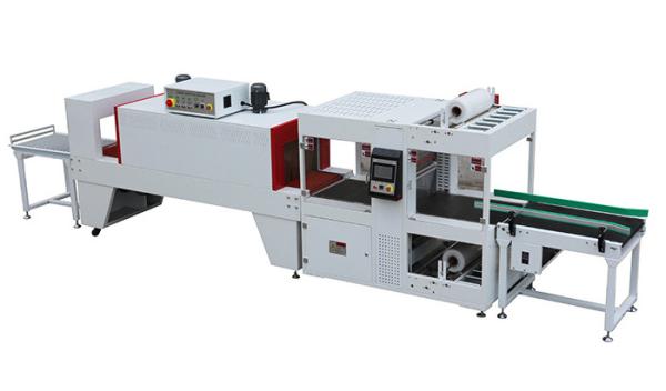 PE Straight Carton Automatic Sleeve Wrapping Machine 20 Pcs/Min Shrink Wrap Tunnel