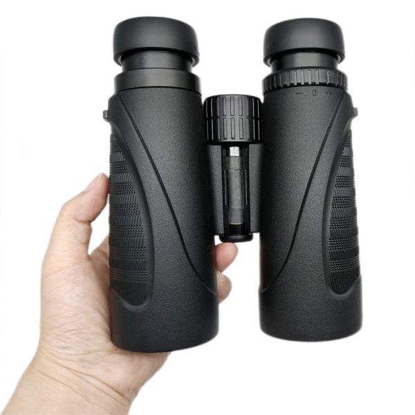 10x42 Hd Hunting Binos Roof Bak4 Prism Compact Telescope For Adults