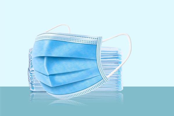 Highly Breathable 3 Ply Non Woven Face Mask , Disposable Medical Mask