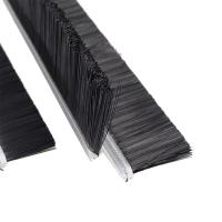 OEM Industrial Roller Door Brush Seal Brush Pile Weather Stripping Alumínio