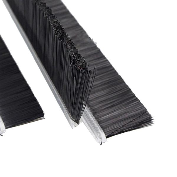 OEM Industrial Roller Door Brush Seal Brush Pile Weather Stripping Alumínio