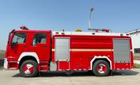 SINOTRUK 228kw Caminhão de Bombeiros Pesado 6 Rodas Tipo 8000 Litros Capacidade de Espuma