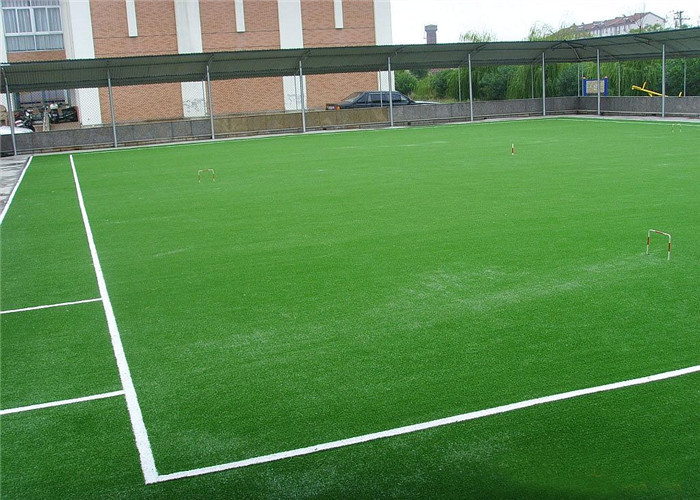 8800 Dtex PE Monofilament Yarn Playground Artificial Grass For Sports Football Futsal Soceer