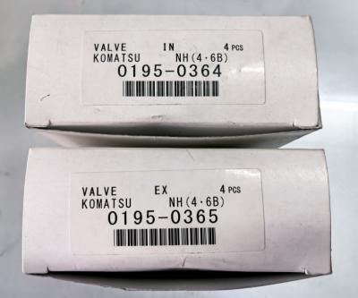 Komatsu 6D102 Intake And Exhaust Valve Fuji 6736-41-4110 6736-41-4210, Japan,cummins 6BT5.9 3802355 3802356