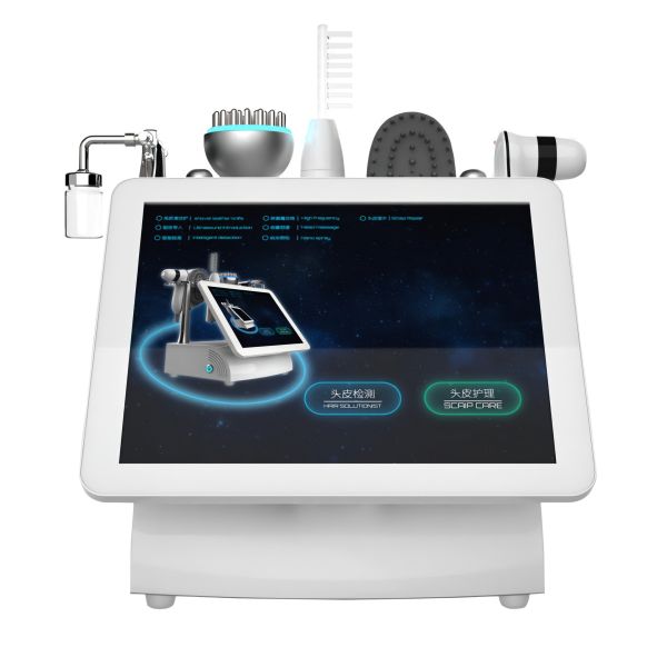 Scalp Detox Machine , Hair And Scalp Analysis Machine With Oxygen Spray / Scalp Massage Therapy
