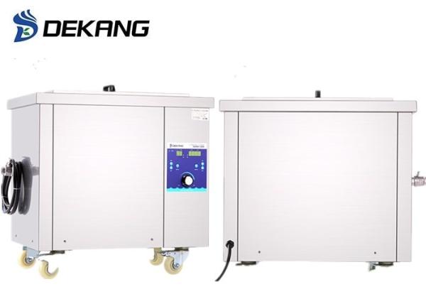 88L Large Capacity Ultrasonic Cleaner Power Adjustable , Timing Heated Ultrasonic Cleaner 
