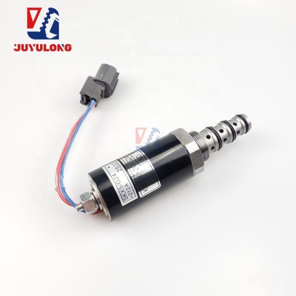 JUYULONG for Excavator Parts SK200-2 SK200-5 KWE5K-20/G24Y12A Hydraulic Solenoid Valve YN35V00005F2 Guangdong