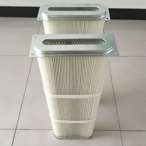 Cylindrical Industrial Filter Cartridge Dust Collection Equipment Filter Element Dust Removal Filter