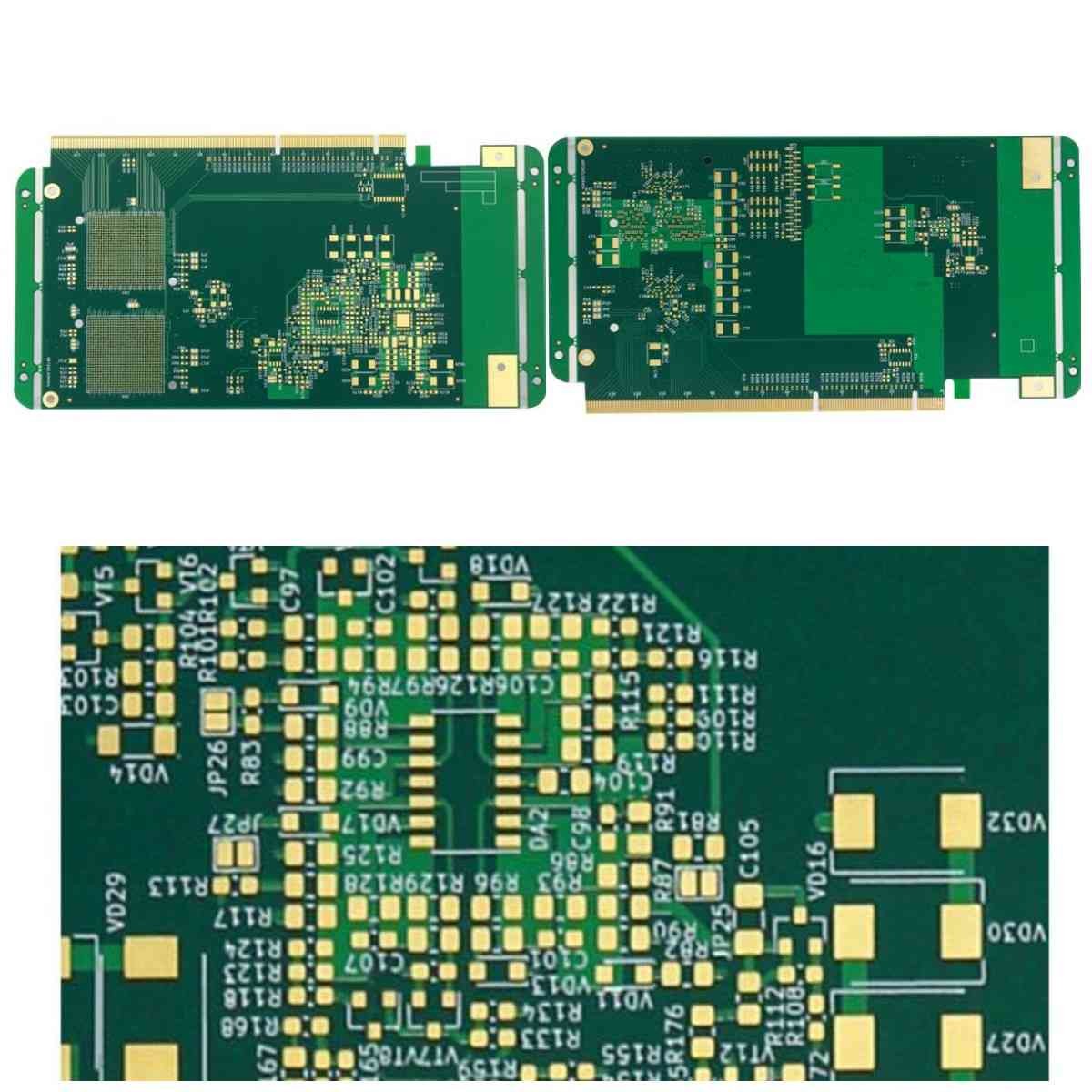 FR4 HDI 10 собрание Pcb изготовления Pcb слоя 1.6mm автоматизированное