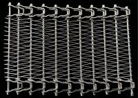 Seafood Freezing Oven Food Grade 316 Stainless Steel Spiral Mesh Belt