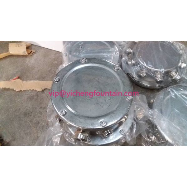 Waterproof IP68 Fully SS / Stainless Steel Junction Box With Different Sized Joints