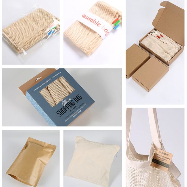 Сумки Drawstring сетки нейлона GOTS Compostable, сумки хранения овоща SGS многоразовые