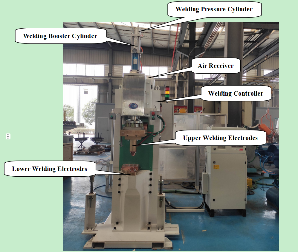Stainless Steel Projection Resistance Welders Fuel Tank Welding Machine For Gas Cap
