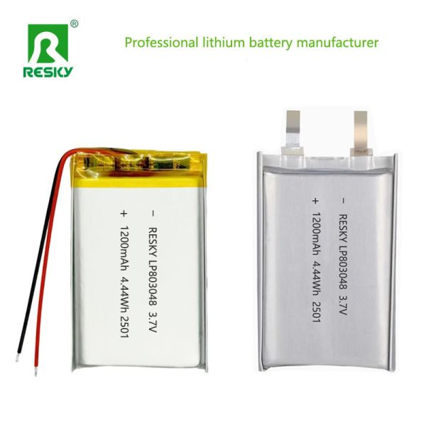 3.7V 1200mAh Low Discharge Rate Lithium Polymer Battery LiPo Battery for Solar Applications