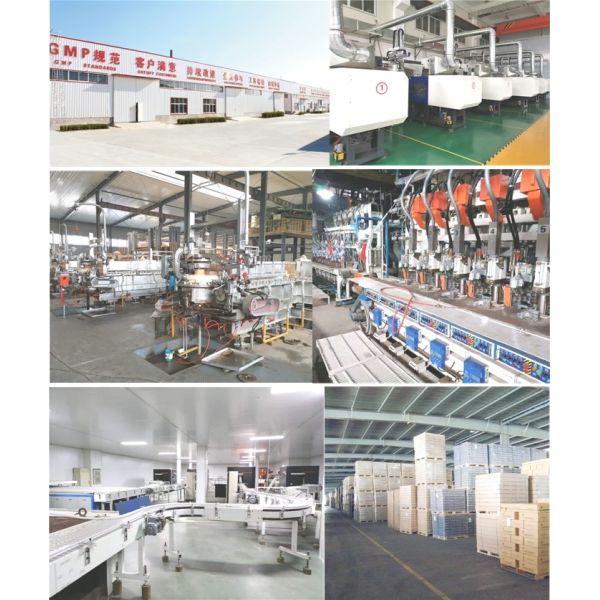 Flacon en verre d' huile essentielle pour injection ou parfum cosmétique