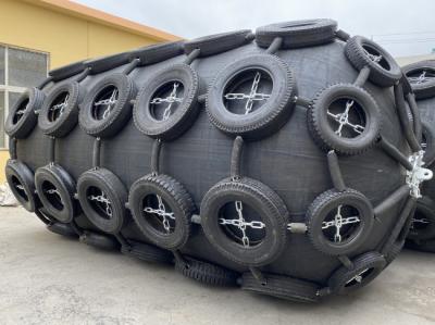 50kpa Black Ship Rubber Fender Boat Mooring Inflatable Pneumatic ISO17357